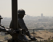 Driller's Statue in Signal Hill