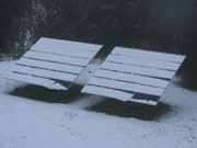 Snowy Solar Panels